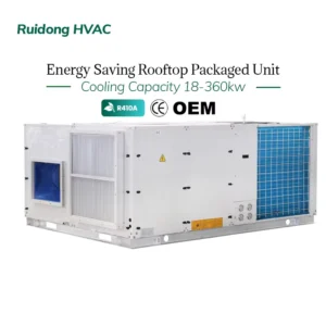 Commercial Rooftop Unit 20 Ton 25 Ton 30 Ton Air Cooled Rooftop Packaged Air Conditioner Central AC System
