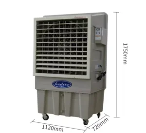 Commercial Swamp Evaporative Air Cooler with 126L Water Tank