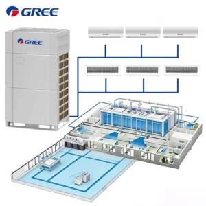 Commercial VRF Air Conditioner US EU Market Cassette Duct Wall Mounted FCU Multi Zone Central Air Conditioning Solution