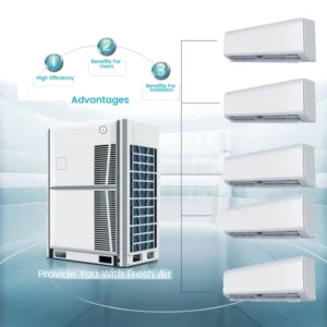 Commercial VRF System 10P Capacity Central Multi Zone Cassette Wall Mounted Ducted Indoor Unit Smart Multi Split Air Conditioner