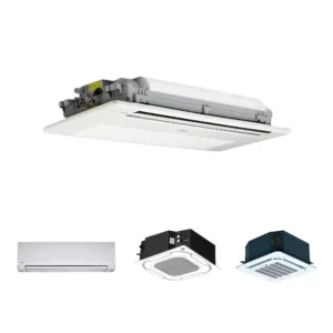 Compact One Way Cassette Type FCU Ceiling Mounted Type Indoor Air Condition Unit for Office Hotel Fan Coil Unit