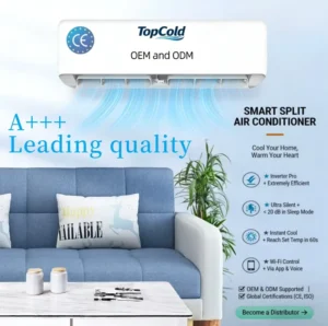 Compact Wall Mounted Split Air Conditioner with WiFi 9000 12000 BTU Inverter Cooling Heating AC for Small Room