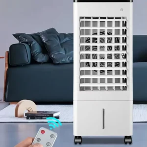 Cooling Tower Fan Blade Mini Plastic Air Conditioner with 3 Speeds for Household Use