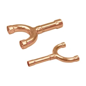 Copper Branch Pipe Y Joint in Vrf System Refnet Kits Refrigerator Spare Air Conditioner Parts Copper Refnet Y Joint Kits for Vrf