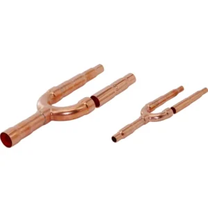 Copper Y Branch Pipe Refnet Joints Disperse Pipe Insulations Kit for Air Conditioner