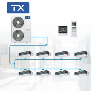 Customized Industrial Central Air Conditioner System Heating Cooling Inverter Commercial Multi Zone Air Conditioning VRF System
