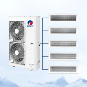 DC Inverter Multi Zone Split Air Conditioner 8 16KW VRV VRF Air Conditioning System Central AC Unit