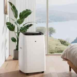 DC Inverter Portable Electric Air Conditioner Heat Pump Type HEPA Filter 3 speed Automatic Wind Swing Household 12K Dehumidifier