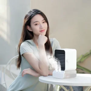Desktop Air Cooling Fan Small Office and Home Air Conditioner Water Cooling Fan