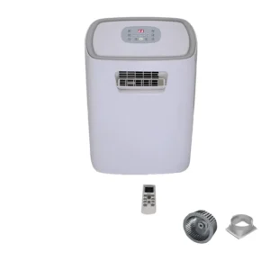 Dual Hose Floor Stand Portable AC Evaporative Personal USB air Conditioning 1.5hp 1ton 12000btu Mini Motor air Conditioner