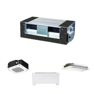 Duct Air Conditioner 220V 14 KW 1600 CFM 4 Ton 6 hp DC Inverter High Static Pressure Duct Type FCU Fan Coil Unit