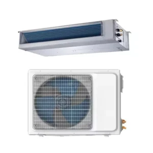 Duct Type Air Conditioner 4HP Inverter Fast Cooling Strong Wind Flow Air Purification for Large Area Industrial Space AC
