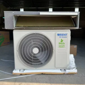 Ducted Fan Coil Unit 24000btu 36000btu 48000btu 60000btu Light Commercial Air Conditioner DC Inverter Heat Pump A++ EU Standard