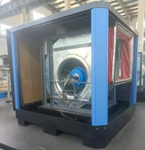 Ducted Swamp Cooler Air Conditioner Metal Body 55000 Centrifugal Air Cooler Fan