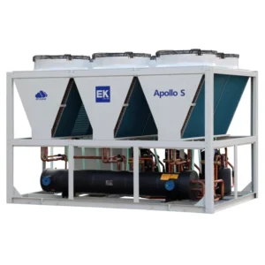 EKAC230CR1LHV Modular Air Cooled Chiller Heat Pump for Hotels Hospitals Factories Office Buildings Central Heating Cooling