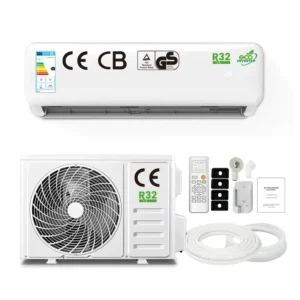 EU CE Standards Cooling Heating 0.75 Ton 1 Hp 9000Btu Smart Split Air Conditioner for Home and Office Climate Control