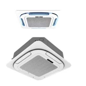 Electric Ceiling Cassette Air Conditioner 8.0kW Cooling 9.0kW Heating Inverter Ductless AC for Outdoor & Hotel Use
