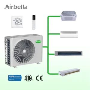 Electric Cooling Heating Mini Smart Multi Split AC Inverter R410a 50 60Hz 220V 240V 32K Btu Energy Saving Air
