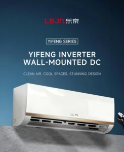 Electric Wall Mounted Air Conditioner 24000 BTU Variable Frequency Cooling Only Energy Saving Household Hotel