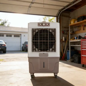 Electric air Cooler Fan for Outside Garage Floor Standing Big Size Home air Cooler