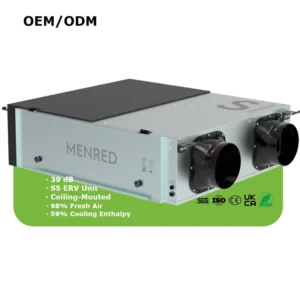 Energy Recovery Ventilator S5 ERV Fresh Air Ventilation System