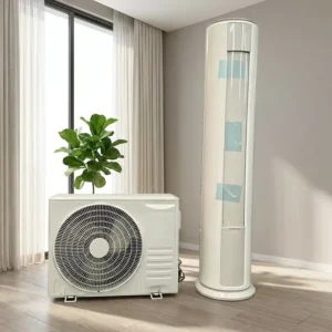 Energy Saving AC Powered Cooling & Heating Floor Standing Air Conditioner for Home Office Use 220V App Controlled