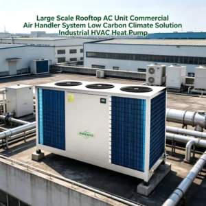 Energy Saving Rooftop Packaged AC Unit 45-180kW Range for Office Building Shopping Mall Central Air System