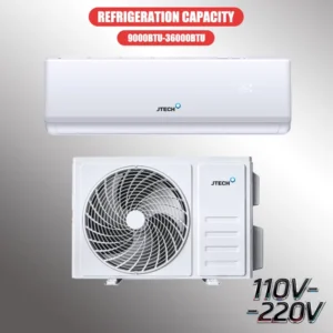 Factory Oem 12000 Btu 110v 220v Air Conditioner Inverter Heat and Cooling Split for Home