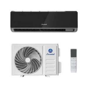 Factory Price OEM/ODM Black Panel Inverter Split AC 9000-24000BTU R32 Fast Cooling Car Bedroom Office