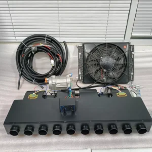 Factory Sale 12V 24V Low Noise Parking Air Conditioner DC Inverter Low Power Truck Universal Car AC Unit Kit