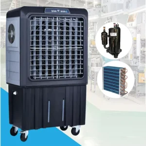 First World Patented Industrial Compressor Humidifier Evaporative Water Cooler Fan Portable Air Conditioner for Tents