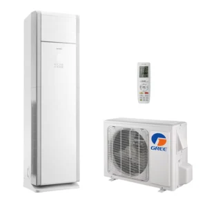 Floor Standing Air Conditioner 48000BTU DC R410A HVAC System Fast Energy Saving Class Efficiency Commercial Hotel Use