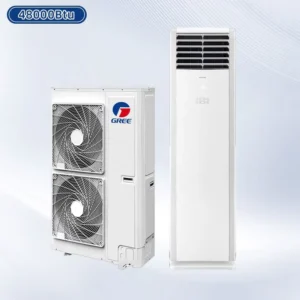 Floor Standing Air Conditioner Cooling Only 4 Ton 48000 Btu Smart AC for Household Hotel Outdoor Use R32 Refrigerant