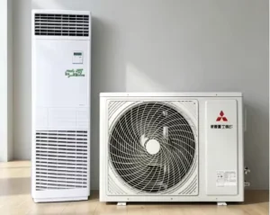 Floor Standing Cabinet Air Conditioner 220V R32 for Home Villa Silent Energy Saving Smart Control Anti Direct Blowing