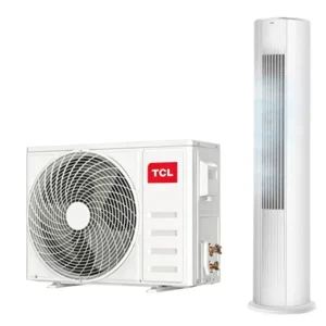Floor Standing Variable Air Conditioner 24610 BTU for Household Use Electric High Efficiency Cooling Heating Quiet Mode Remote