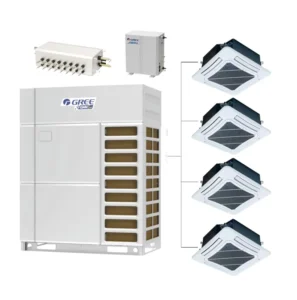 For 3Pipe VRF Central AC System 50 60Hz Energy Saving R 410A DC Motor Heat Recovery Air Conditioning Units