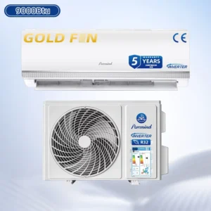 For 9000 BTU Inverter Split AC for Household Cooling Heating R32 Refrigerant WiFi Enabled Fast Cooling Quiet Operation