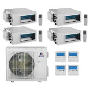 For Central Air Conditioner VRF Multi Split System R 32 R 410A Heat Recovery DC Fan Motor Eco Friendly for Commercial Buildings