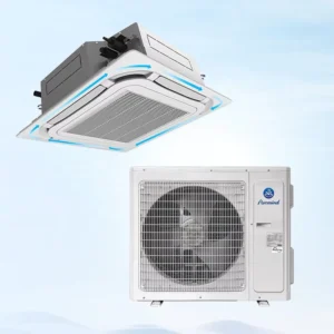 For Residential Ceiling Cassette Mini Split Air Conditioner Fan Coil Unit High Efficiency Class Energy App Controlled Hotel Use