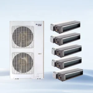 For VRF VRV Central Air Conditioning System Inverter Commercial Multi Zone Split Air Conditioner Fan Coil Unit Motor Pump