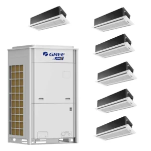 Four Way Cassette Inverter Ac 2 Ton Fan Coil Unit 3+1 Row Chilled Water Fan Coils Aire Acondicionado 24000 Btu