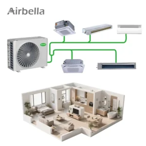 Four-way Cassette 28000 Btu Quiet Inverter Mini Wall Mounted Split AC 50/60Hz R410A Cooling and Heating Air Conditioners