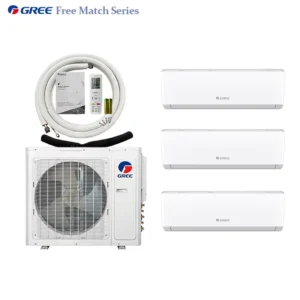 Free Match Multi Inverter AC 1.5 2 3 3.5Ton DC Inverter R32 Light Commercial HVAC Project Solution for Store Shop Center