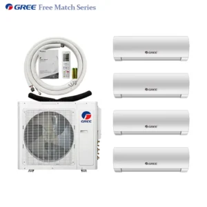 Free Match Multi Inverter Air Conditioner 1.5Ton R32 Light Commercial HVAC Project Solution for Restaurant Building Area