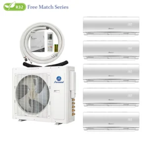 Full DC Inverter Multi Split AC 18000Btu 24000Btu 28000Btu 36000Btu 42000Btu Small Central Air Conditioner for Small Shop