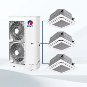Full DC Inverter Ultra Slim VRF System Multi Split AC with Ceiling Cassette Indoor Units for Precise Climate Control
