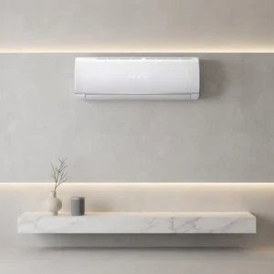 Full Solar Powered Home Split Air Conditioner DC 48V Inverter Compressor Pump Motor Eco Friendly All-in-One Set