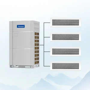 GMV6 VRV VRF Air Conditioning HVAC System 12 Hp 380V Heat Pump Multi Zone Central Air Conditioner Fan Coil Units