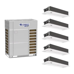 GREE GMVX VRF System Air Conditioner Cooling Heating Capacity Modular Commercial HVAC Central AC With 1way Cassette Indoor Units