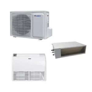 Gree 16000 BTU Ducted 4 Way Cassette Type Floor Ceiling Air Conditioning Split Type Air Conditioner for Villas School